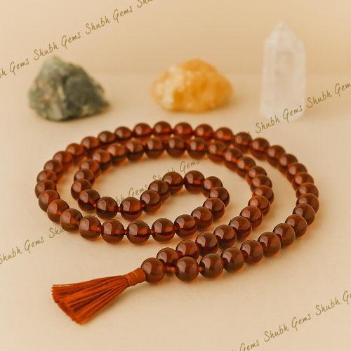 Rahu (Gomed) Beads Mala