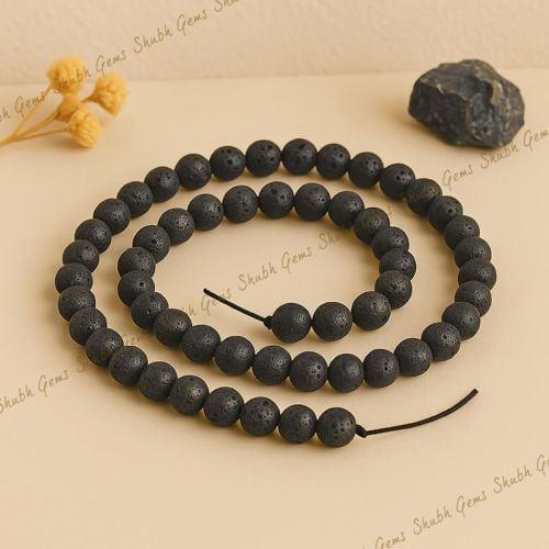 Natural Lava AAA Quality Gemstone Beads String