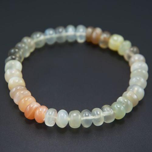 Multi-Color Moonstone Bracelet