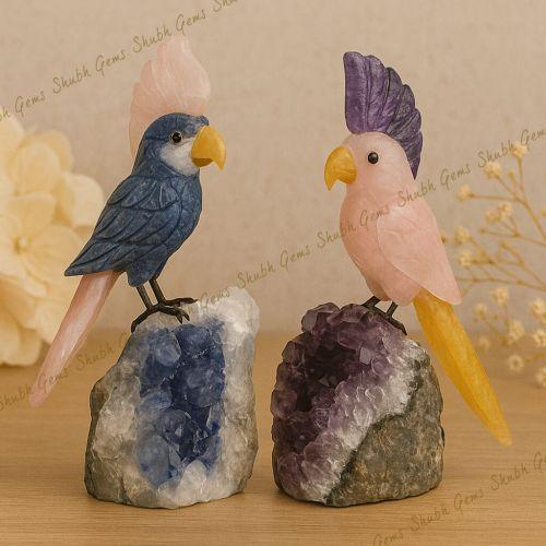 Shubh Gems Brazilian Crystal Birds