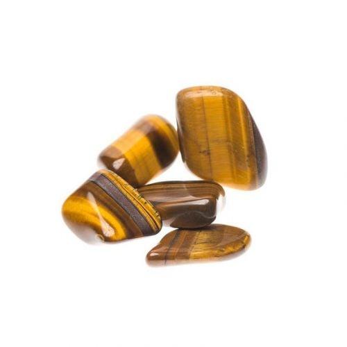 Tiger Eye Tumble Crystals (5 Pcs)