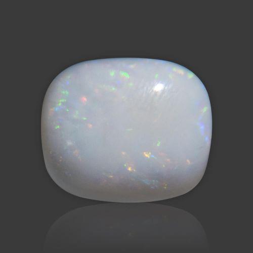 White Opal With Fire - 10.17 Carat (12.25 Ratti)