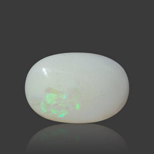White Opal With Fire - 10.85 Carat