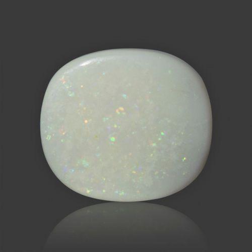 White Opal With Fire - 14.70 Carat