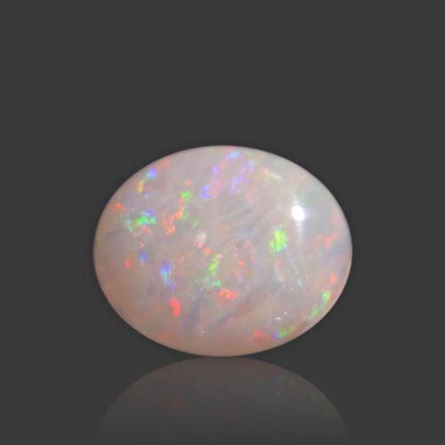 Natural White Opal With Fire - 2.75 Carat