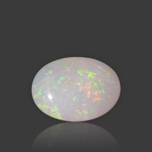 Natural White Opal With Fire - 8.30 Carat