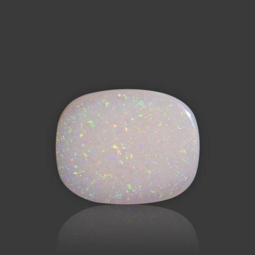Natural White Opal With Fire - 13.08 Carat