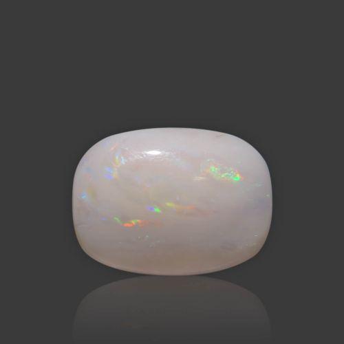 Natural White Opal With Fire - 15.94 Carat