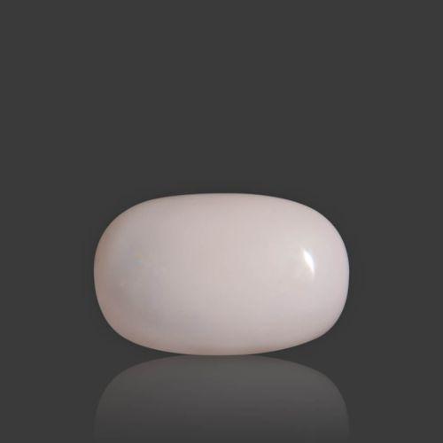 Natural White Opal With Fire - 9.84 Carat