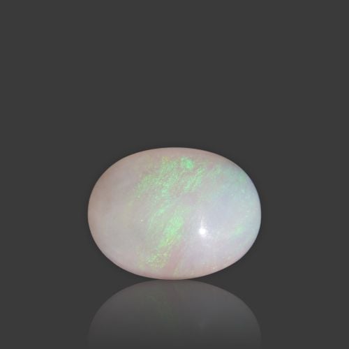 Natural White Opal With Fire - 7.84 Carat