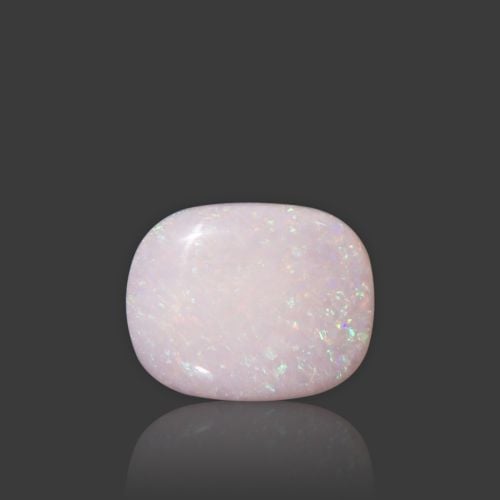 Natural White Opal With Fire - 7.73 Carat