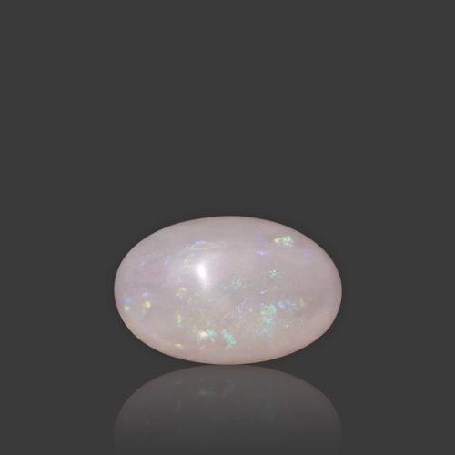 Natural White Opal With Fire - 5.67 Carat