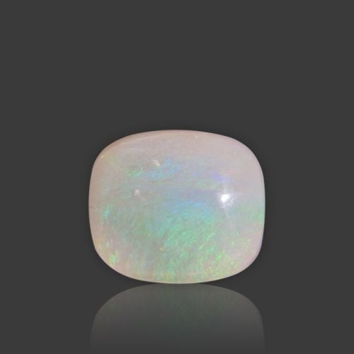 Natural White Opal With Fire - 5.72 Carat