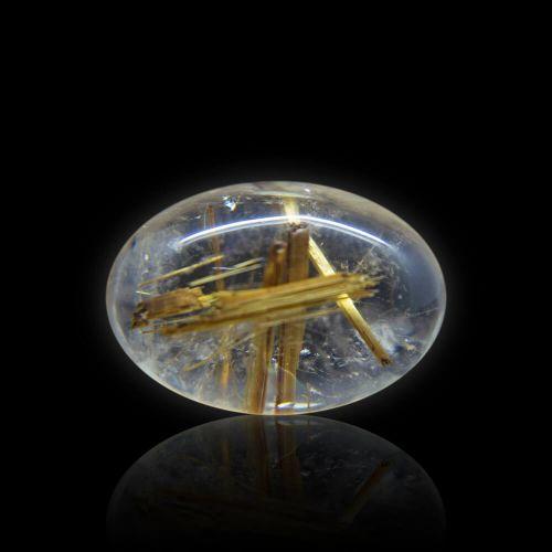 Golden Rutilated Quartz - 28.33 Carat