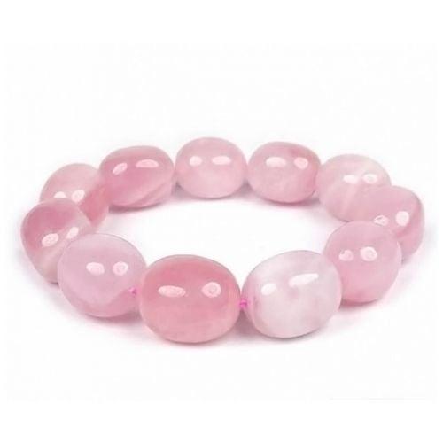 Rose Quartz Tumble Bracelet