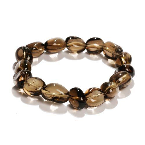 Smoky Quartz Tumble Bracelet