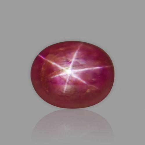 Star Ruby (Asteriated) Certified Natural  - 9.06 Carat