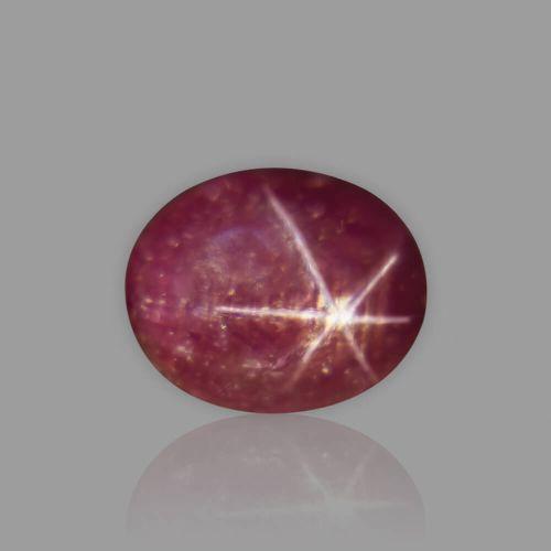 Star Ruby (Asteriated) Certified Natural  - 9.86 Carat