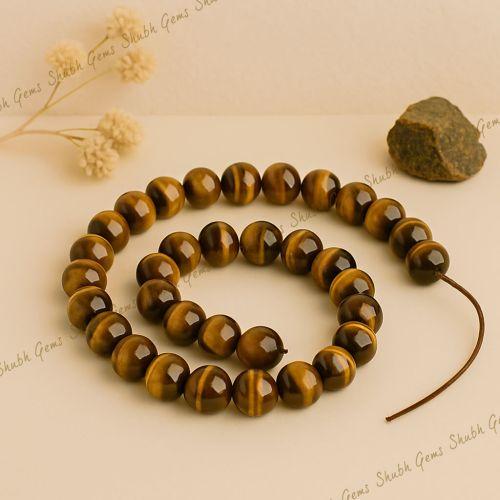 Shubh Gems Tiger Eye Beads Strand