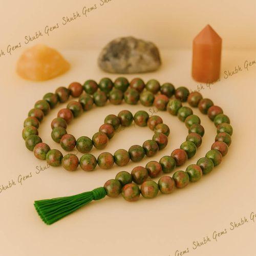 Shubh Gems Unakite Bead Tasbih