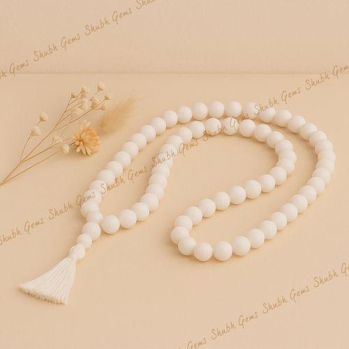 White Coral Beads Mala