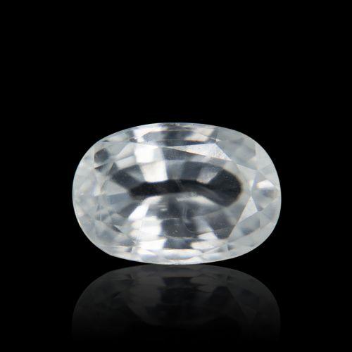 Natural White Zircon - 5.53 Carat
