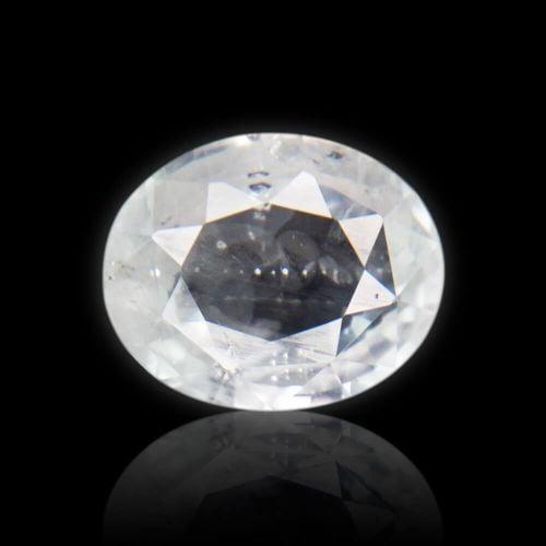 White Sapphire  - 5.68 Carat (6.25 Ratti)