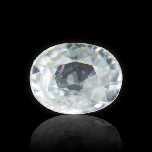 White Zircon Natural Ceylon  - 5.36 Carat (6.00 Ratti)