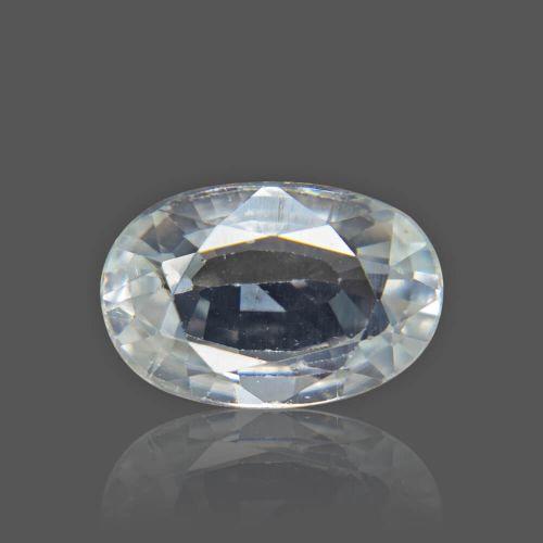 Natural White Zircon - 9.78 Carat