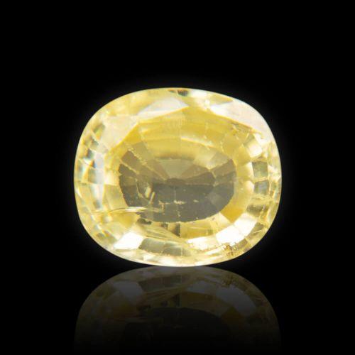 Yellow Sapphire (Pukhraj) Sri Lanka - 4.62 Carat (5.25 Ratti)