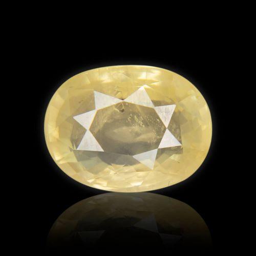 Yellow Sapphire (Pukhraj) Sri Lanka - 10.27 Carat (11.50 Ratti)