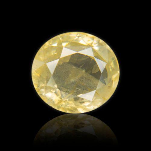 Yellow Sapphire (Pukhraj) Sri Lanka - 9.81 Carat (11.00 Ratti)