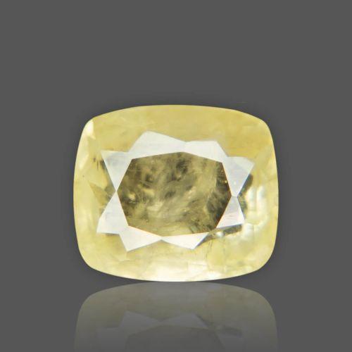 Shubh Gems Yellow Sapphire - 6.78 Carat