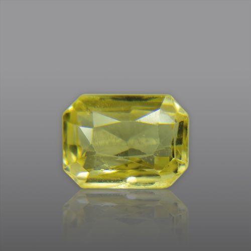 Shubh Gems Yellow Sapphire - 1.58 Carat