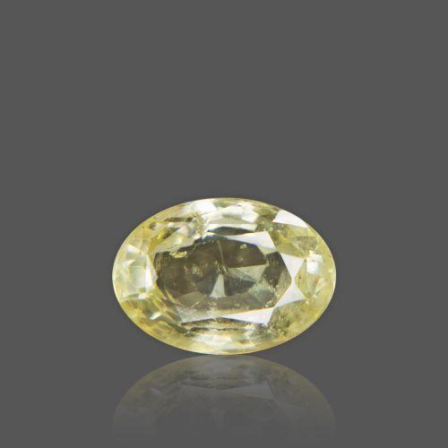 Yellow Sapphire (Pukhraj) Sri Lanka - 6.56 Carat (7.25 Ratti)
