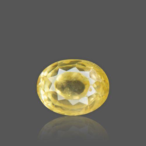 Yellow Sapphire (Pukhraj) Sri Lanka - 6.37 Carat (7.25 Ratti)