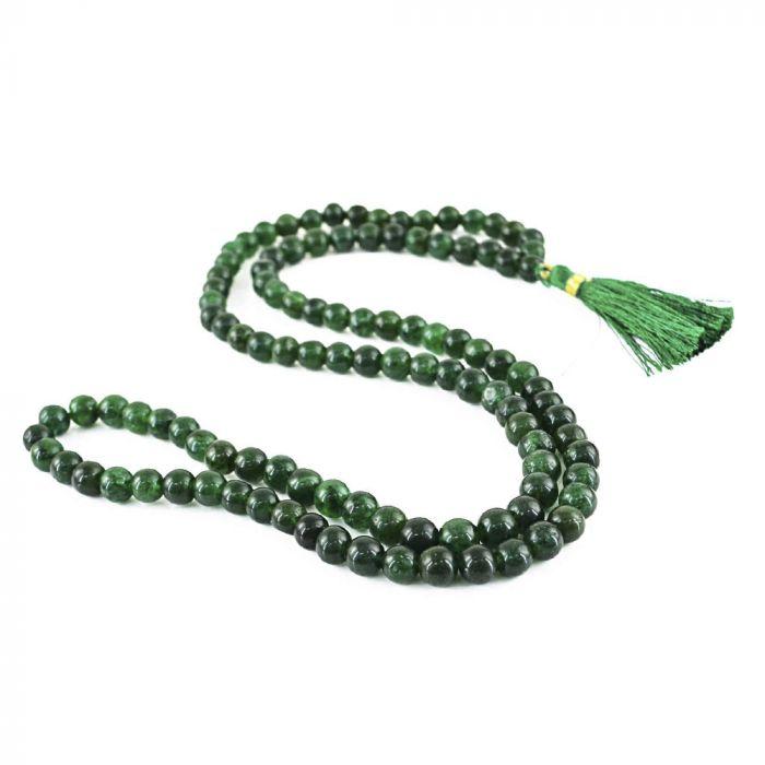 Estate Antique 14k Chinese Jade 10 MM Bead Necklace – Mira's Jewelers