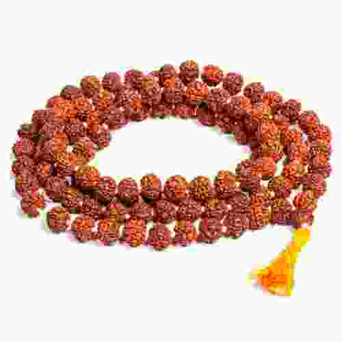 3 Mukhi Rudraksha Beads Mala