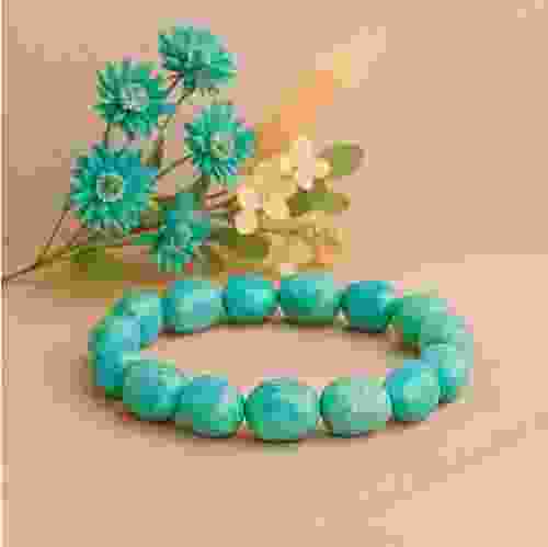 Amazonite Tumble Beads Bracelet