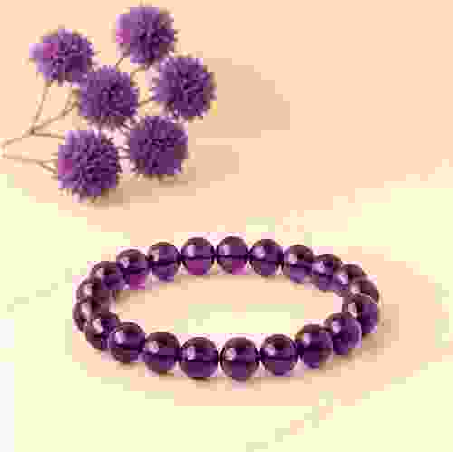 Shubh Gems Amethyst Bracelet