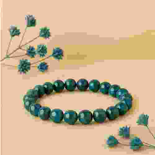Natural Apatite Beads Bracelet