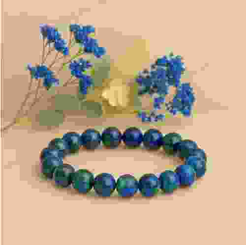 Azurite Beads Bracelet