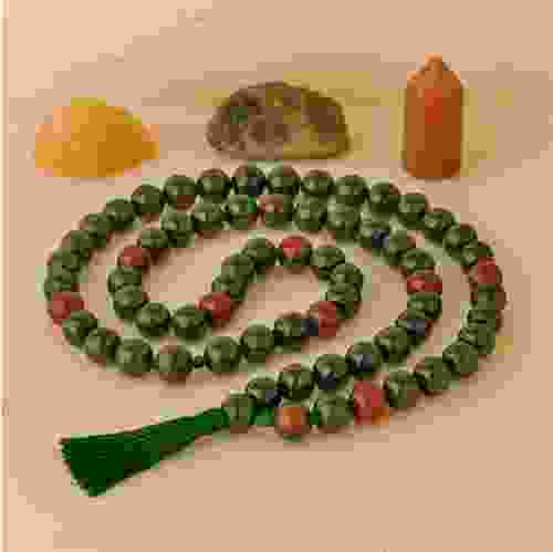Best Quality Natural Bloodstone Mala String