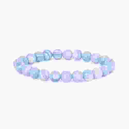 Natural Blue Lace Agate Gemstone