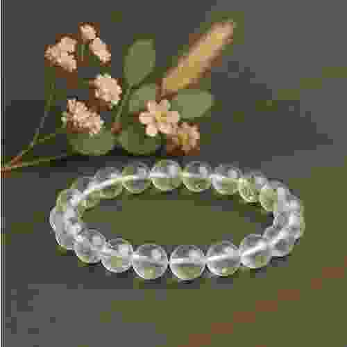 Clear Quartz Crystal Bracelet