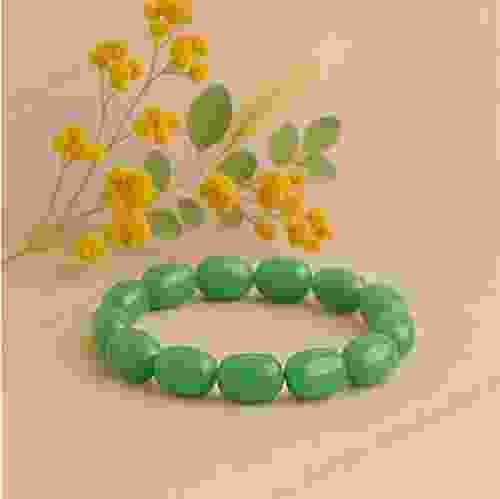 Green Aventurine Tumble Beads Bracelet