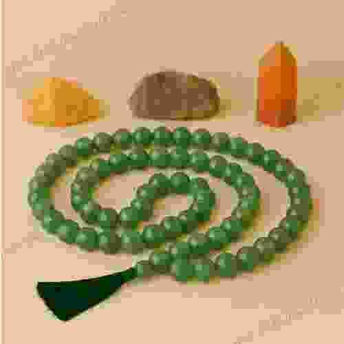 Natural Green Hakik 108 Beads Japa Mala Rosary