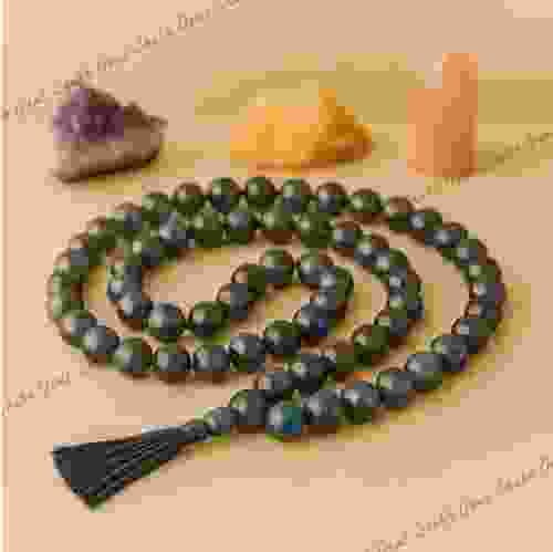 Natural Labradorite Beads String Mala