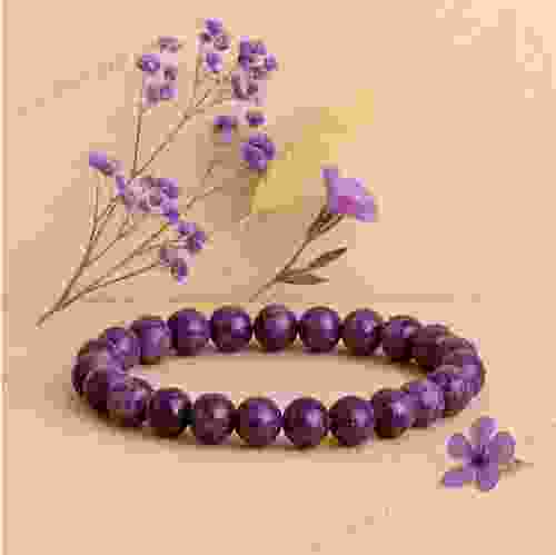 Shubh Gems Lepidolite Bracelet