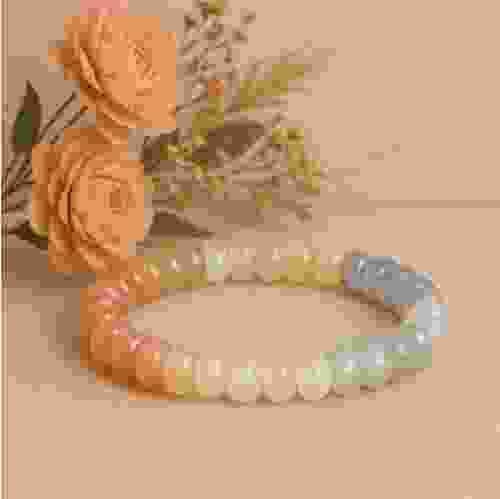 Shubh Gems Multi-Color Moonstone Bracelet